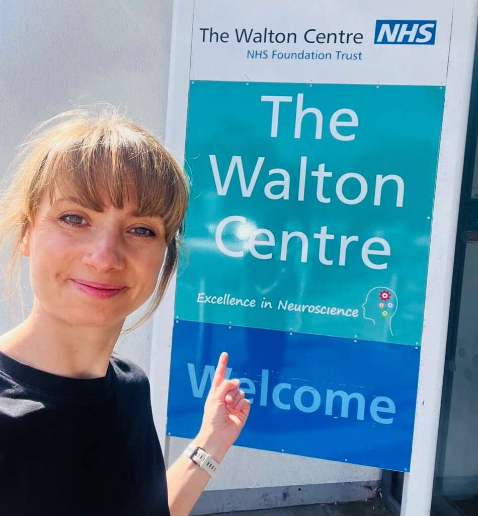 Dasha at the Walton Centre
