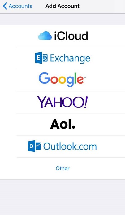 iPhone screen image